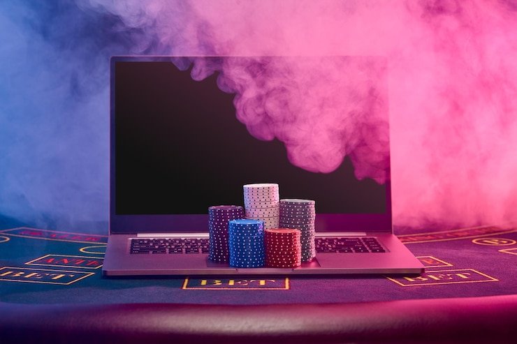 Simbol tanggung jawab dan privasi pada hiburan online yang aman dan terpercaya