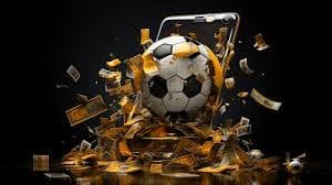 Fans sepak bola menyorak di dalam stadion internasional Eropa yang penuh warna